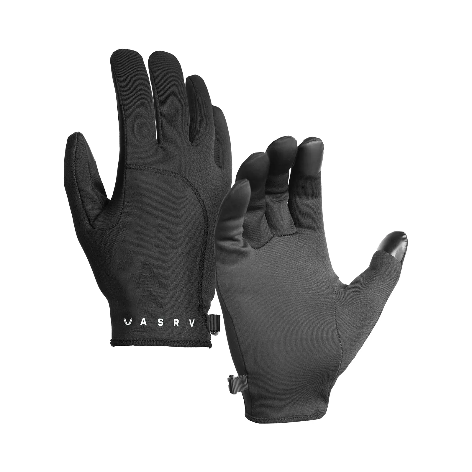 0546. Aeroheat® Lightweight Gloves - Black/White