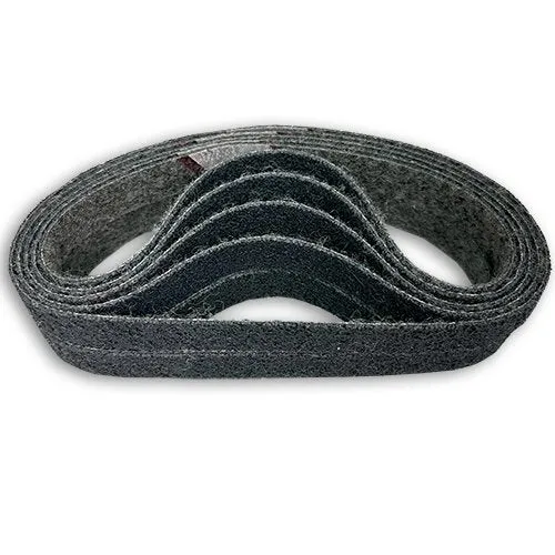 1/2 x 18 Non-Woven Surface Conditioning Air File Sanding Belts - 10 Pack