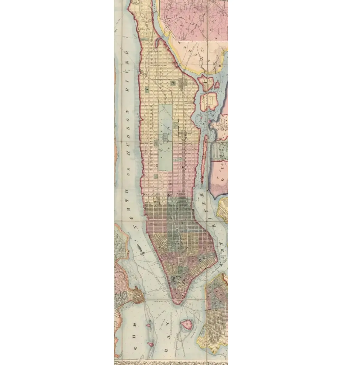 Antique Map Scarf