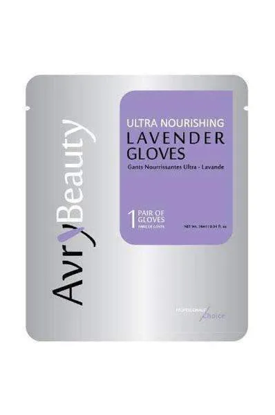 Avry Beauty Moisturizing Manicure Gloves - Lavender