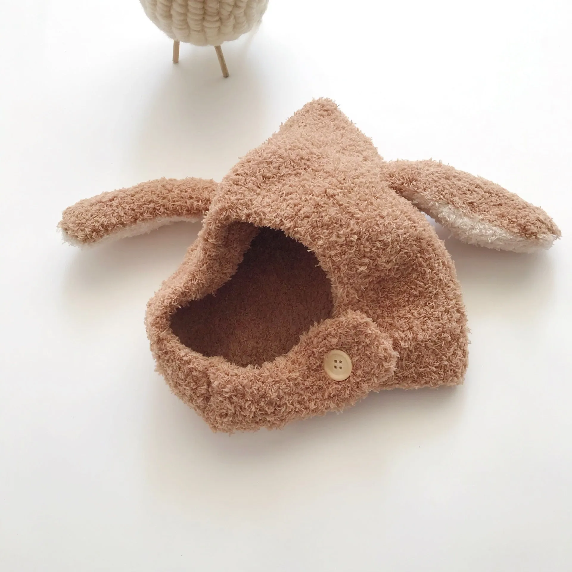 Baby Winter Hat/ Bonnets Rabbit Ear Hats for 0-3 years