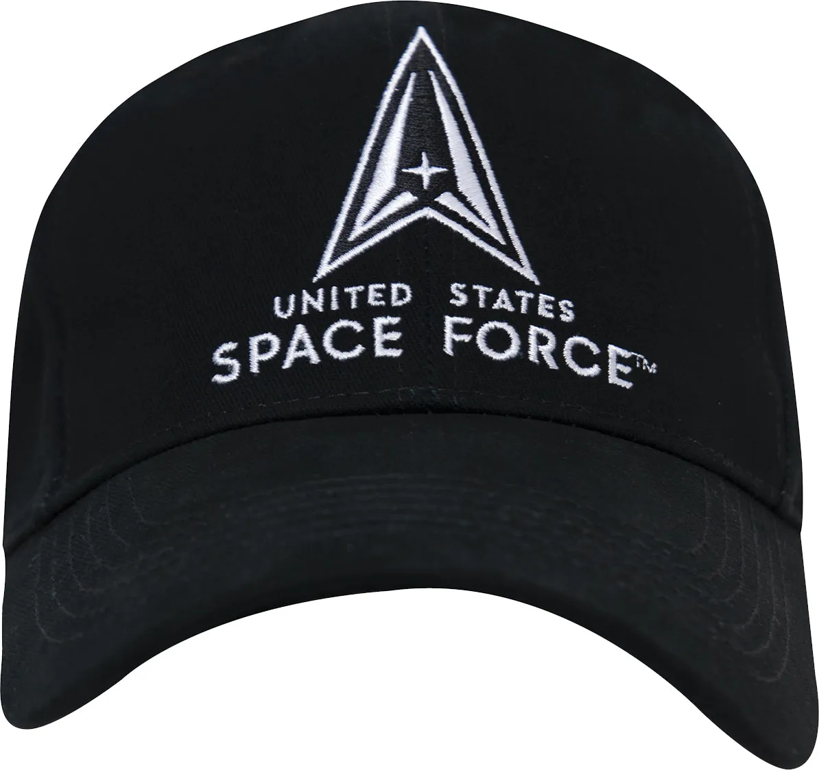 Black US Space Force Low Profile Cap