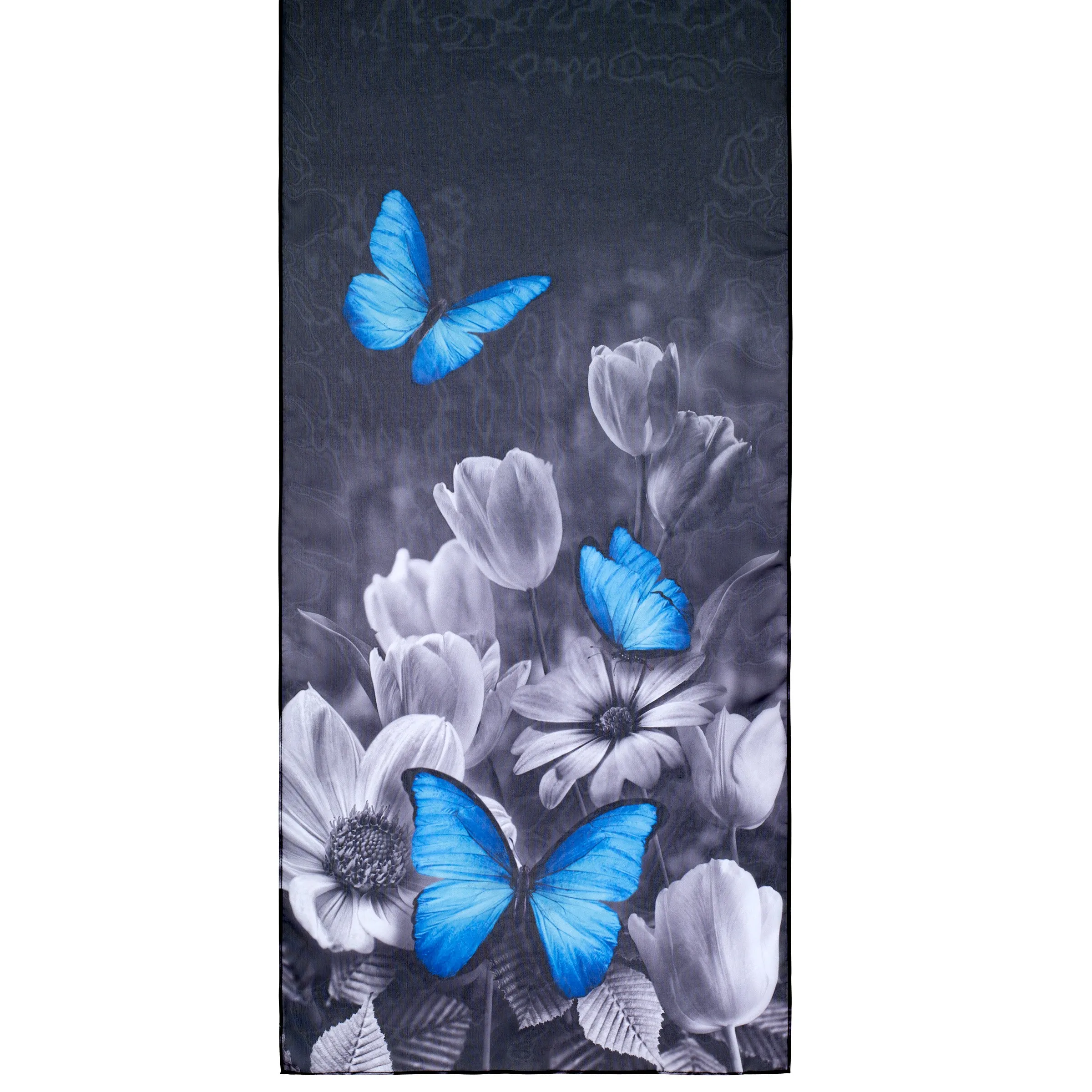 Blue Morpho Sheer Scarf