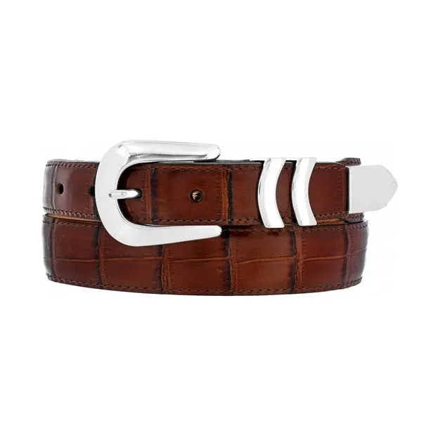 BRIGHTON - (19403/07 Catera Croco Belt (Black) (Brown)