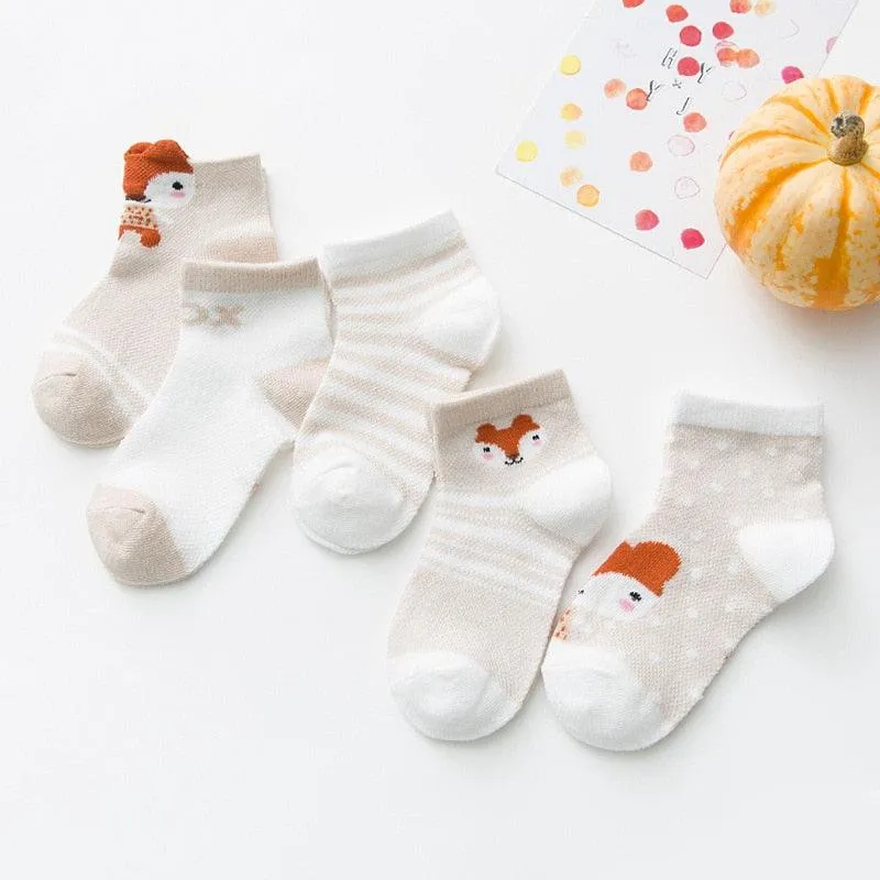 Cotton Mesh Baby Socks