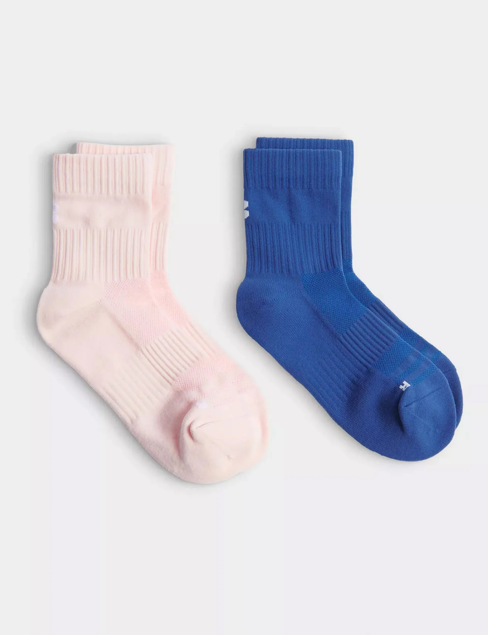 Crew Running Socks 2 Pack - Repose Pink