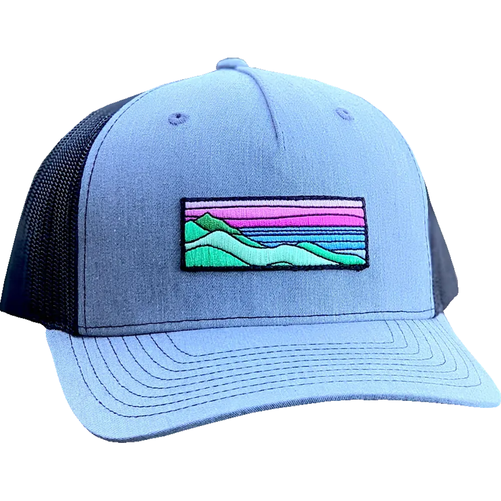 Curved Brim Trucker with Ridgecrest Patch