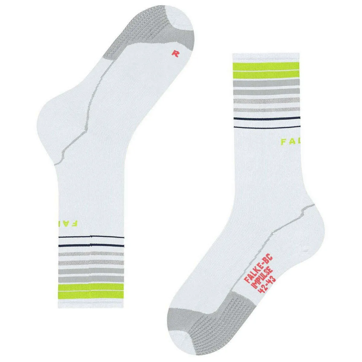 Falke BC Impulse Biking Socks - White