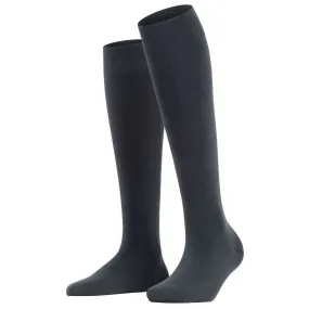 Falke Fine Softness 50 Denier Knee High Socks - Graphite Grey