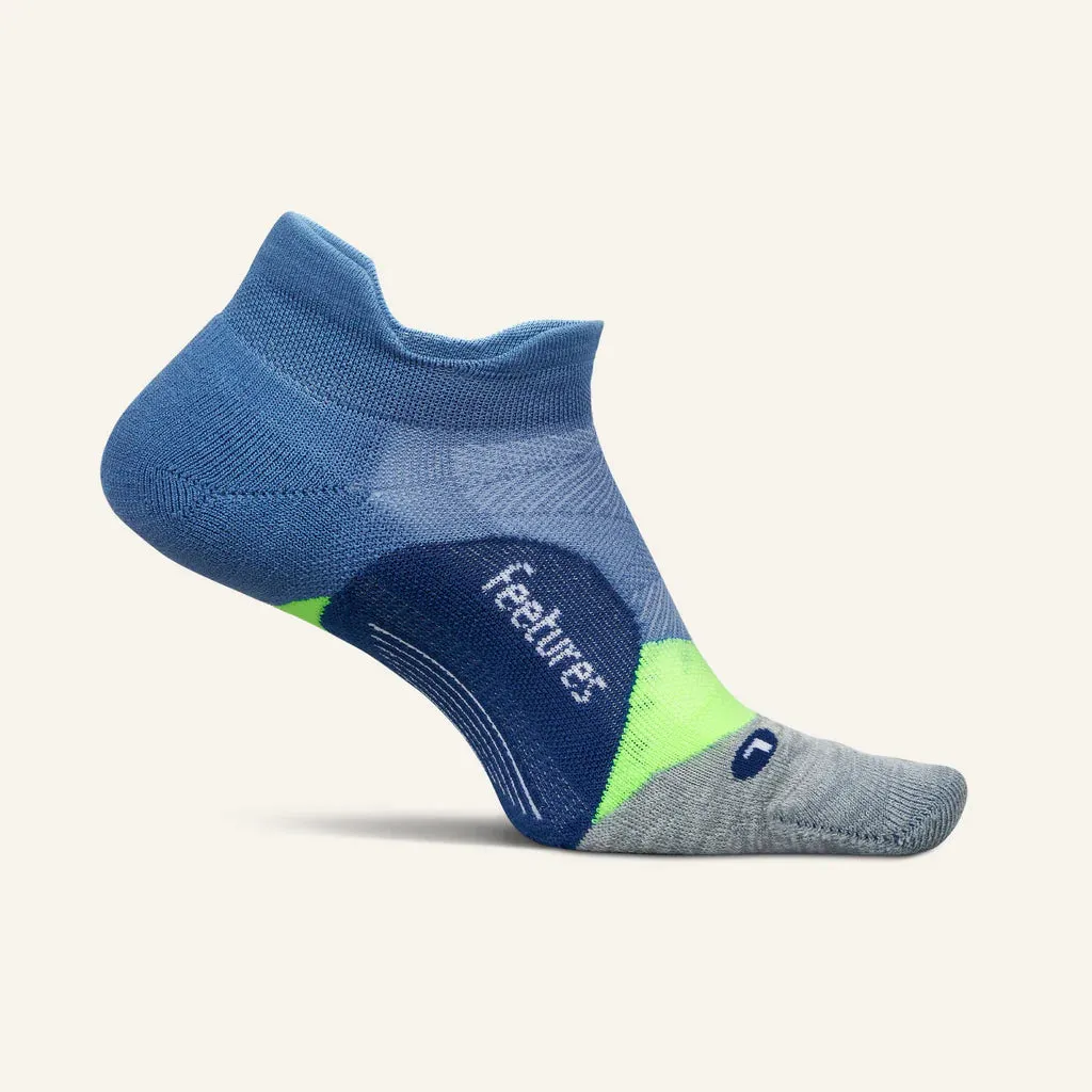 Feetures Elite Light Cushion No Show Tab (Bahama Blue)