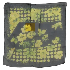 GF Ferre Elegant Floral Silk Scarf