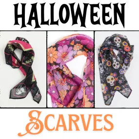 Halloween Printed Hair Scarves