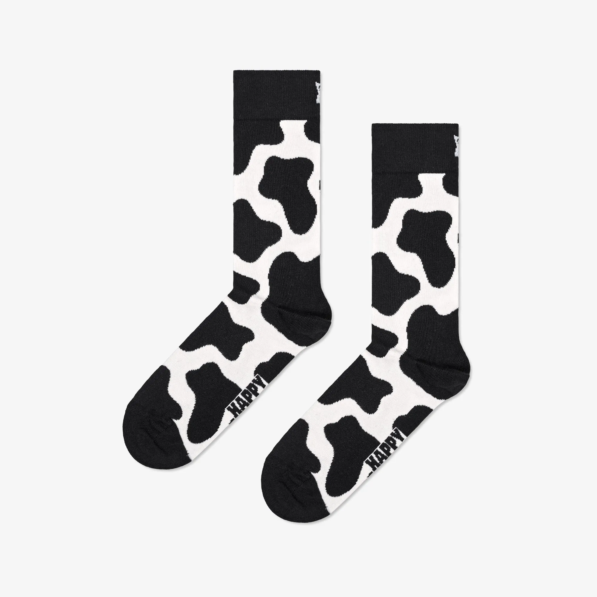 Happy Socks | COW SOCK  { BLACK/WHITE