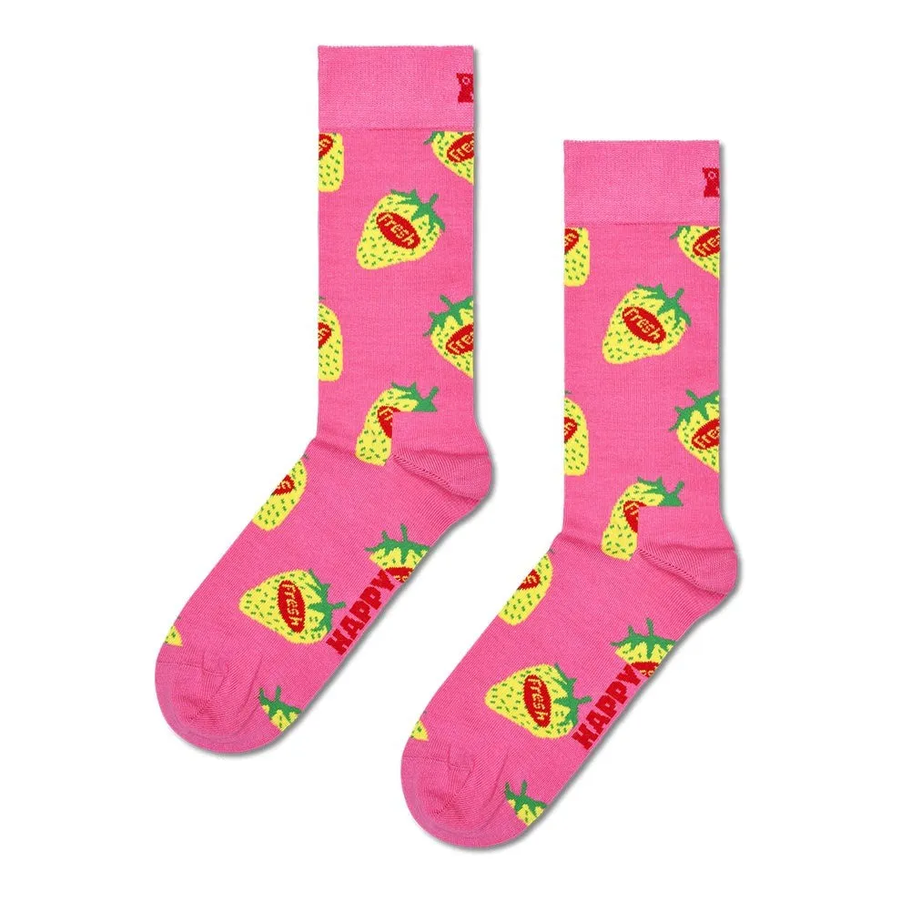 Happy Socks: Strawberry Fresh Sock Size SM