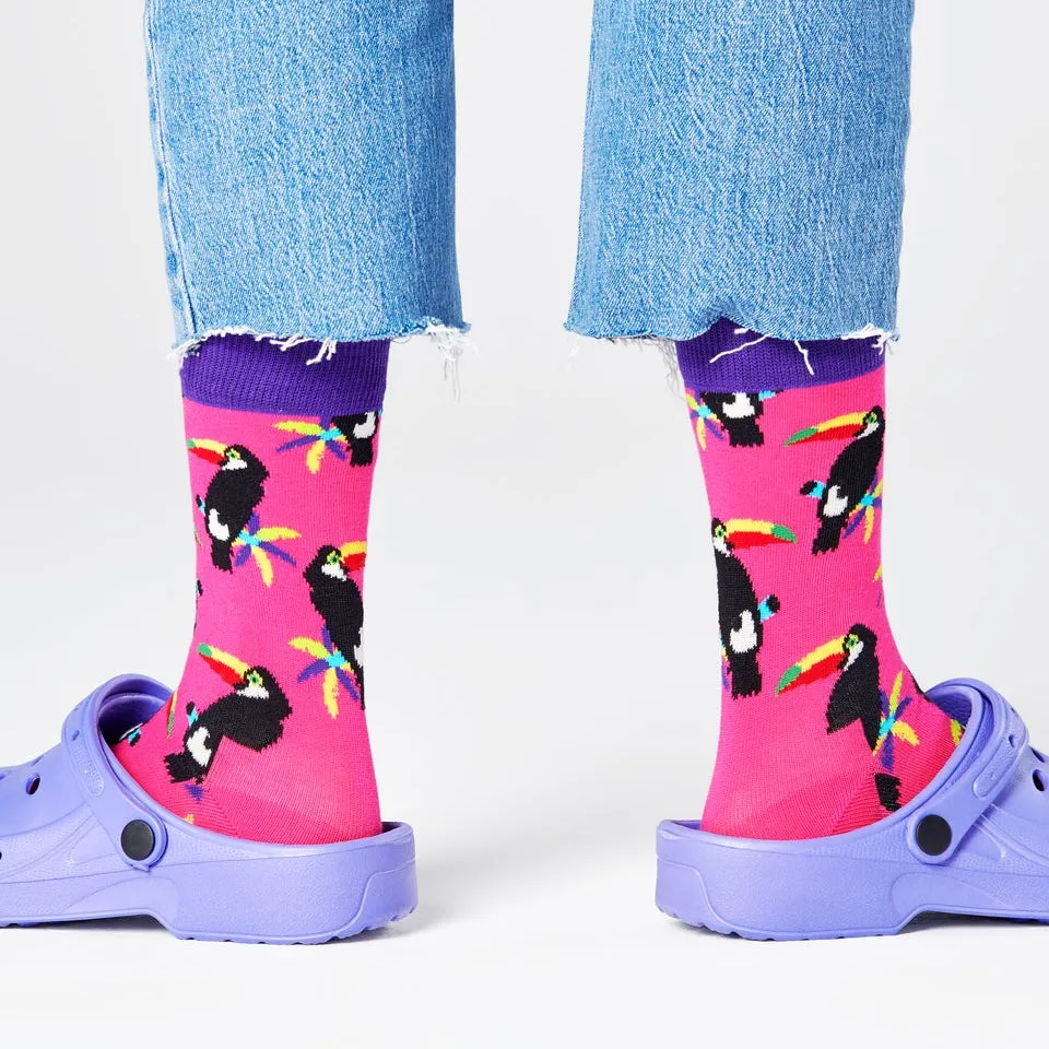 Happy Socks: Toucan Pink