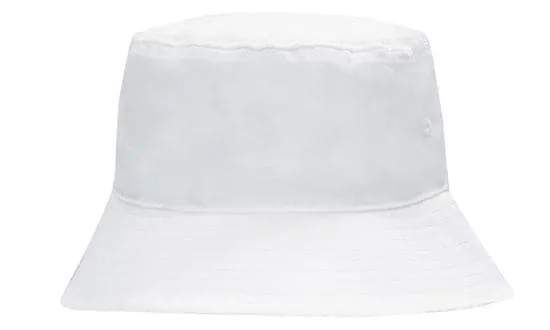 Headwear Breathable P/twill Bucket Hat X12 - 4107