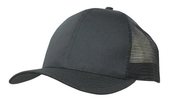 Headwear Mesh Back Breathable P/twill 3819 Caps X12 - 3819