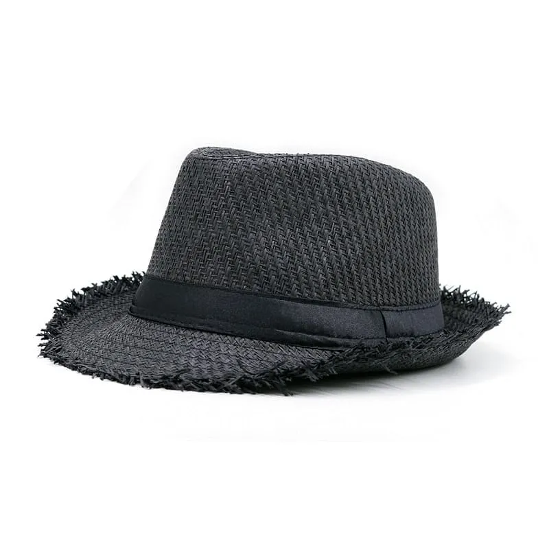 Kendall Summer Straw Trilby Hat