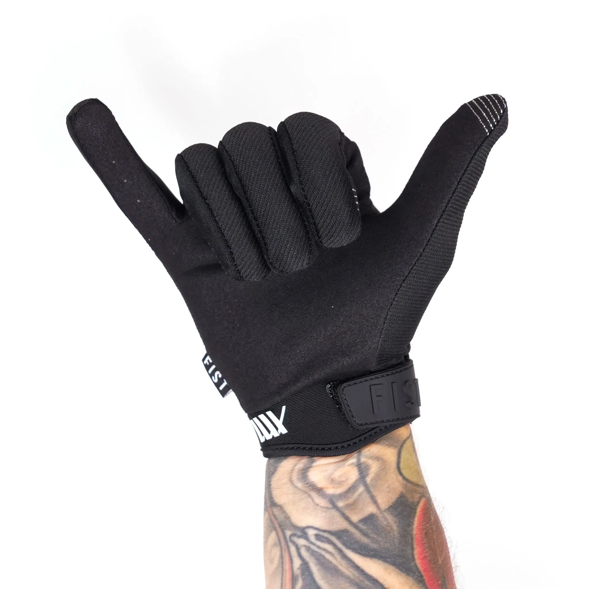 LUXBMX X FIST V2 Youth Gloves - Black/White