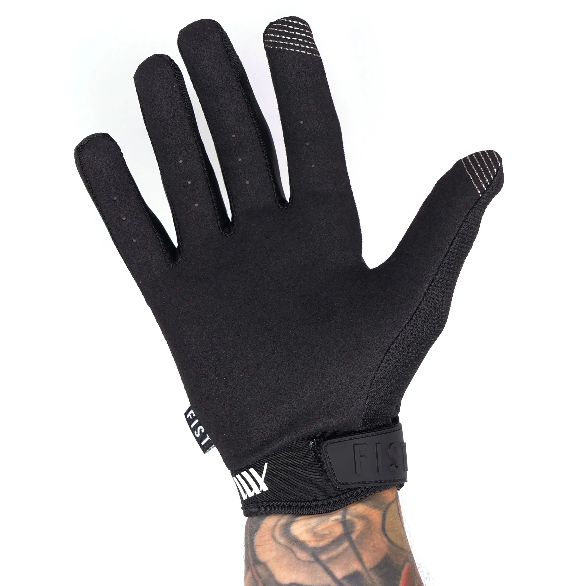 LUXBMX X FIST V2 Youth Gloves - Black/White