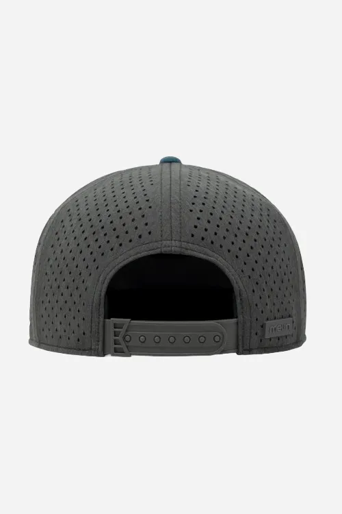 Melin Hydro Trenches Icon Hat in Ocean/Heather Charcoal