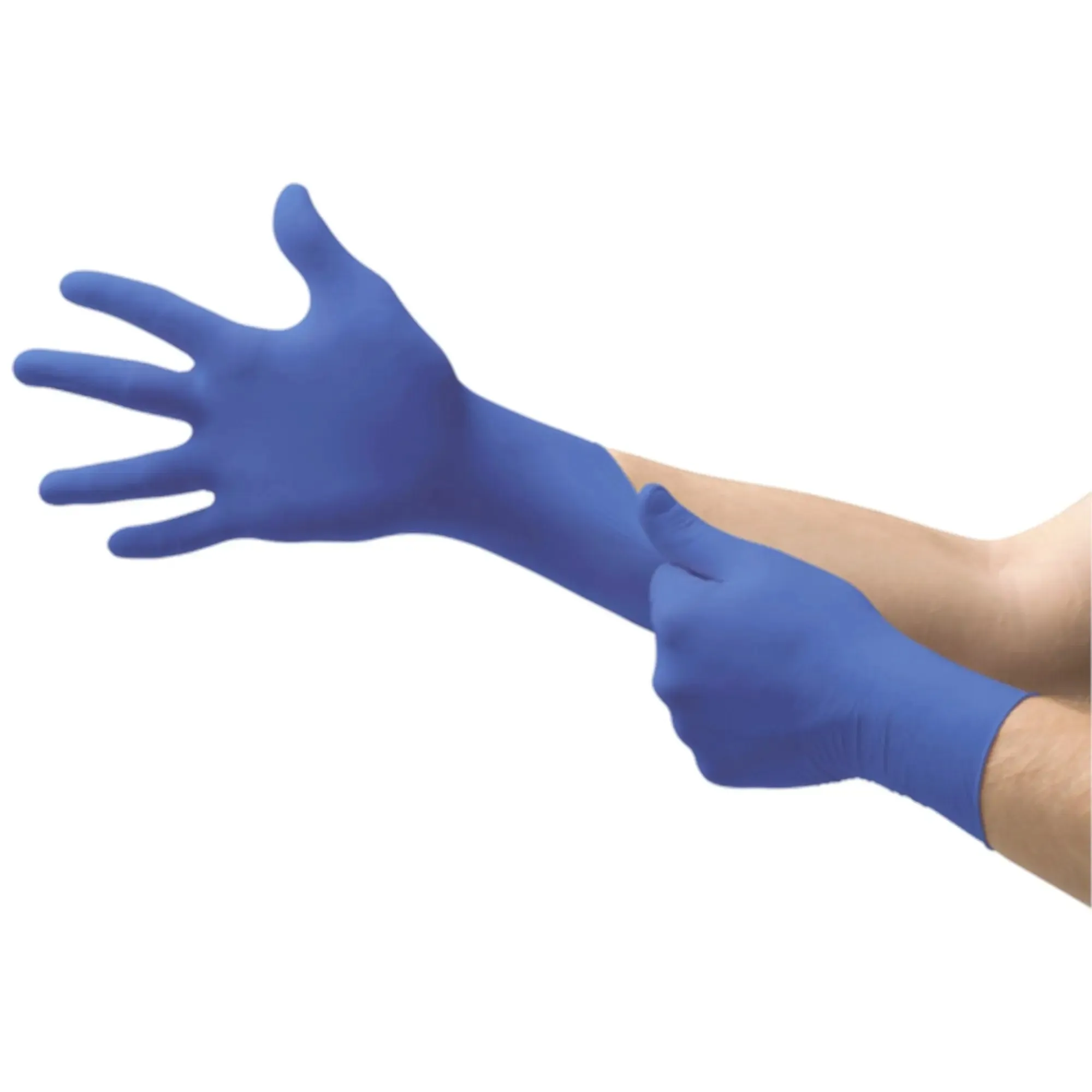 Micro-Touch® Micro-Thin Nitrile Exam Glove, Small, Blue