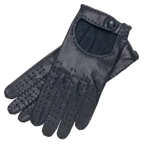 Monza Blue navy Driving Gloves