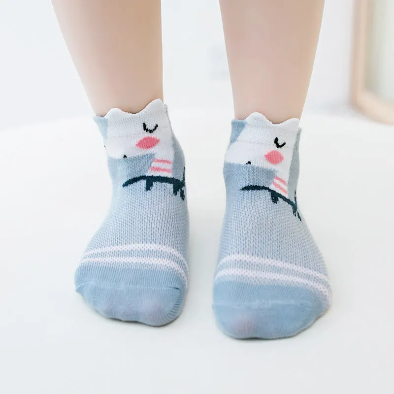 Newborn Cotton Mesh Socks