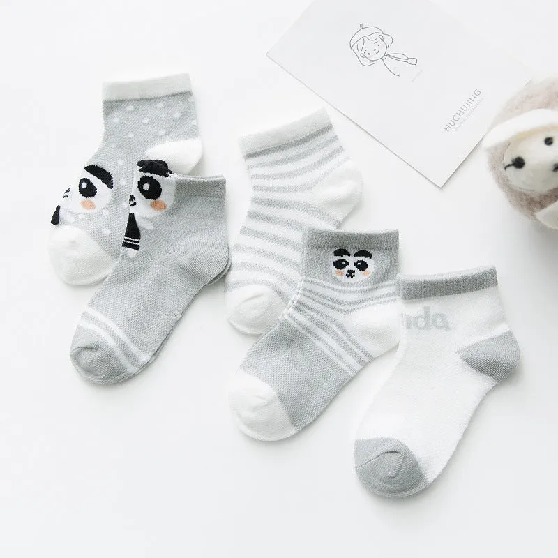 Newborn Cotton Mesh Socks