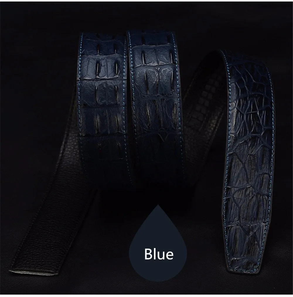 (No Buckle, Only Belt) Fashion High Quality Leather & PU Belts,