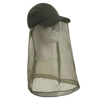 Operator Cap With Mosquito Net