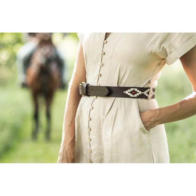 Pampeano Leather Polo Belt - Principe