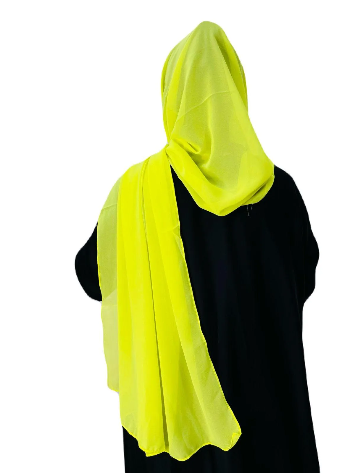 Plain Georgette Chiffon Scarves Color 11