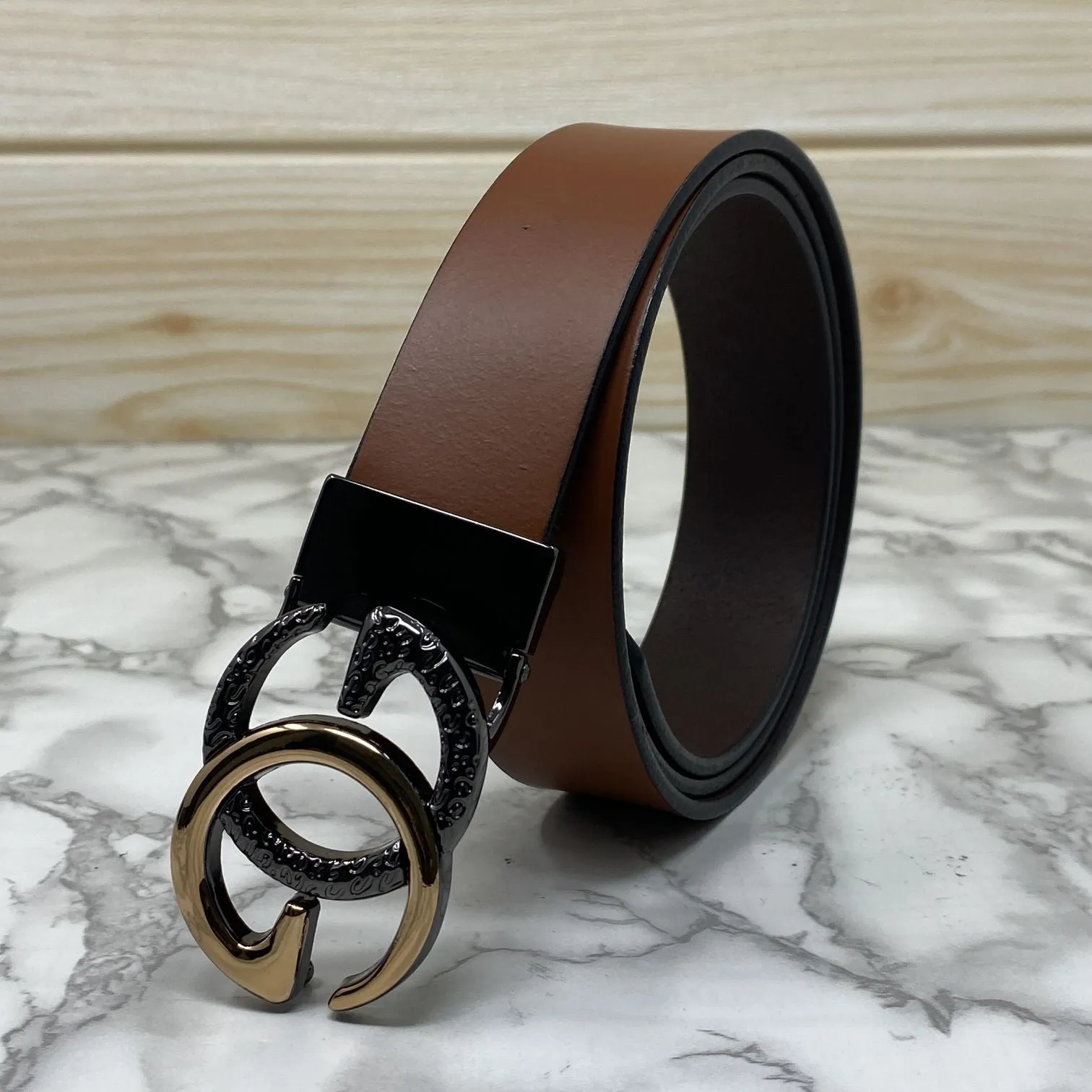 Premium Casual Leather Strap Belt For Men-JonasParamount