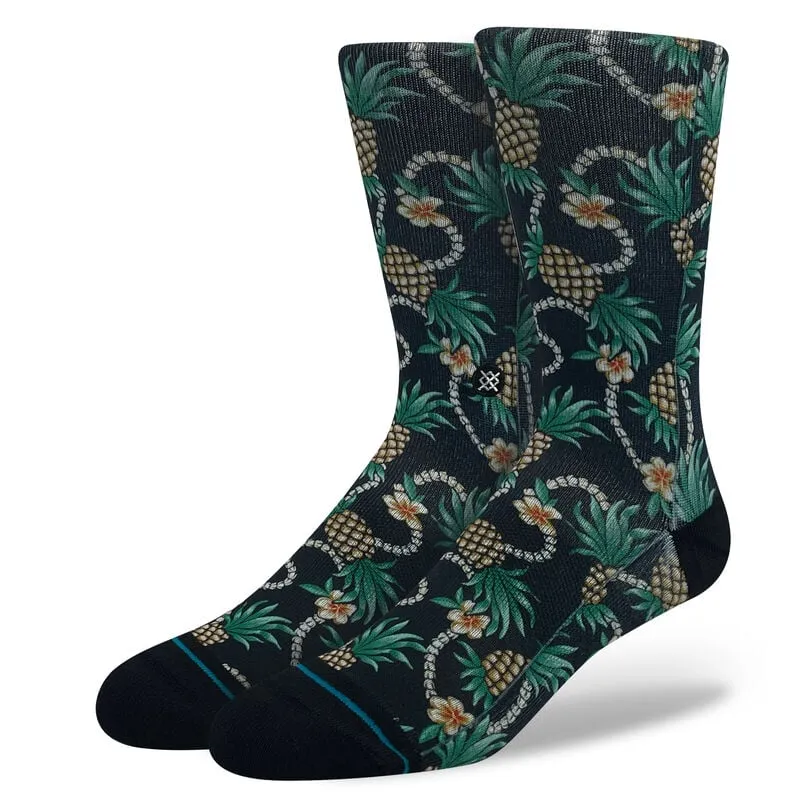 STANCE PINEAPPLE LEI CREW SOCKS