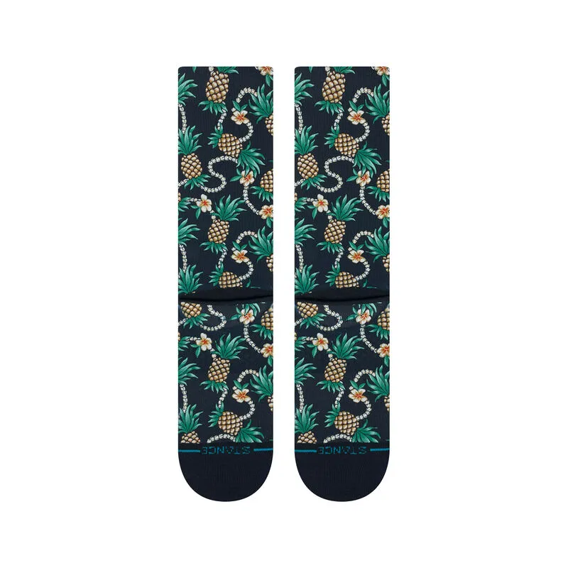 STANCE PINEAPPLE LEI CREW SOCKS