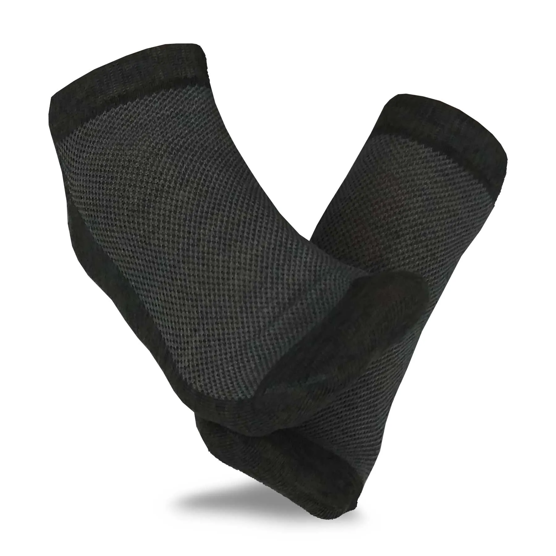 TeeHee Socks Men's Casual Polyester No Show Black, Heather Grey 12-Pack (11051)