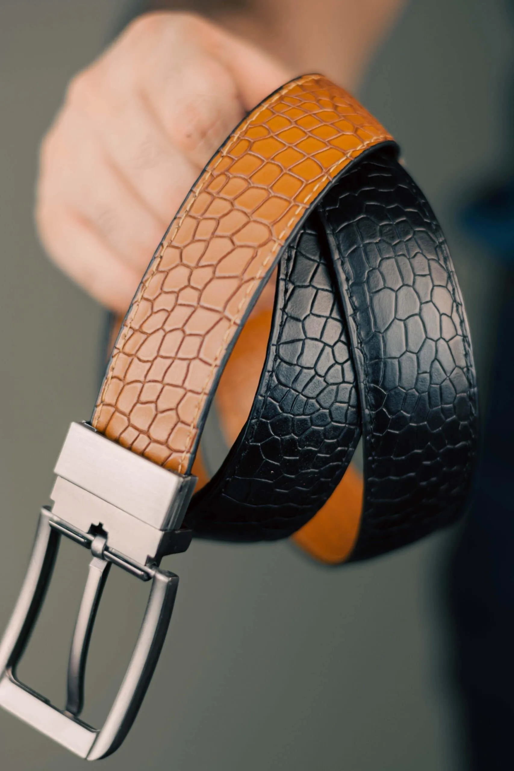 The Inversa - Leather Belt - Reversible