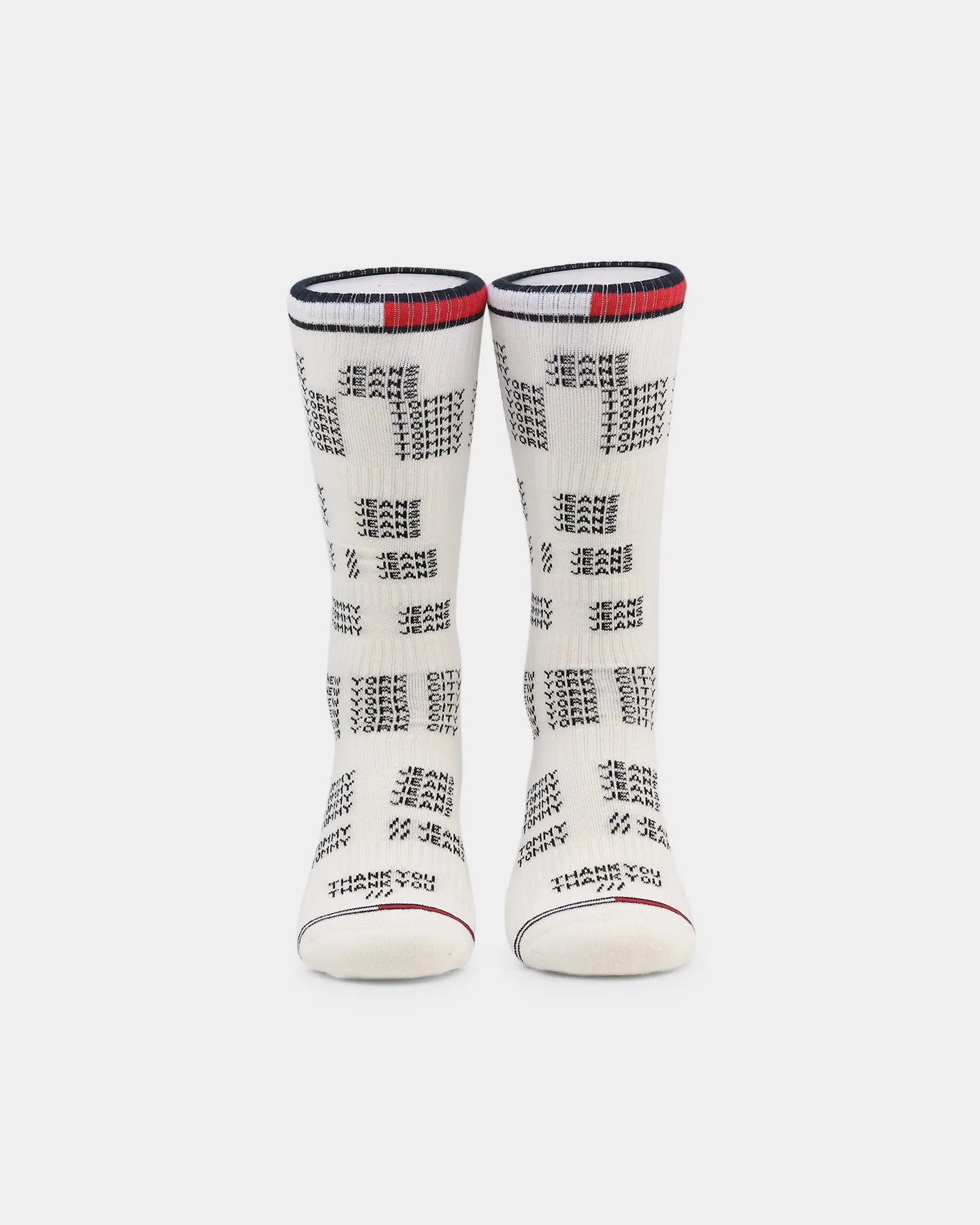 Tommy Jeans Disruptive Socks 3 Pack White/Multi-Coloured