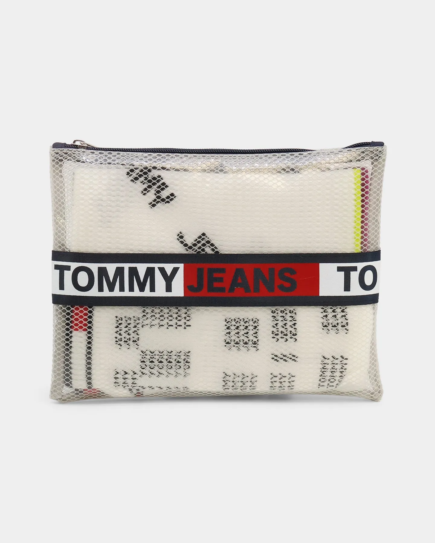 Tommy Jeans Disruptive Socks 3 Pack White/Multi-Coloured