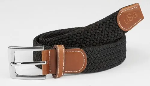 USG Solid Casual Elastic Belt