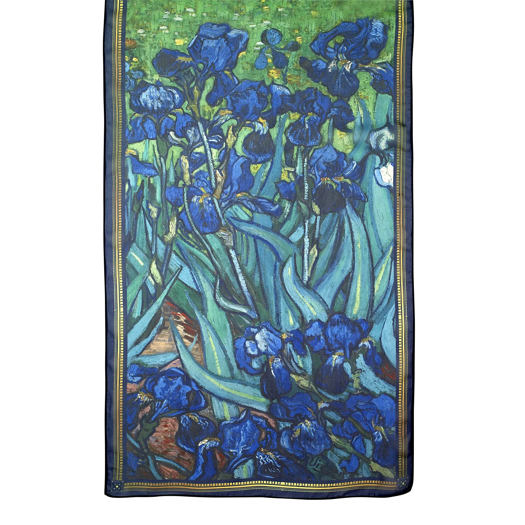 Van Gogh Irises Scarf