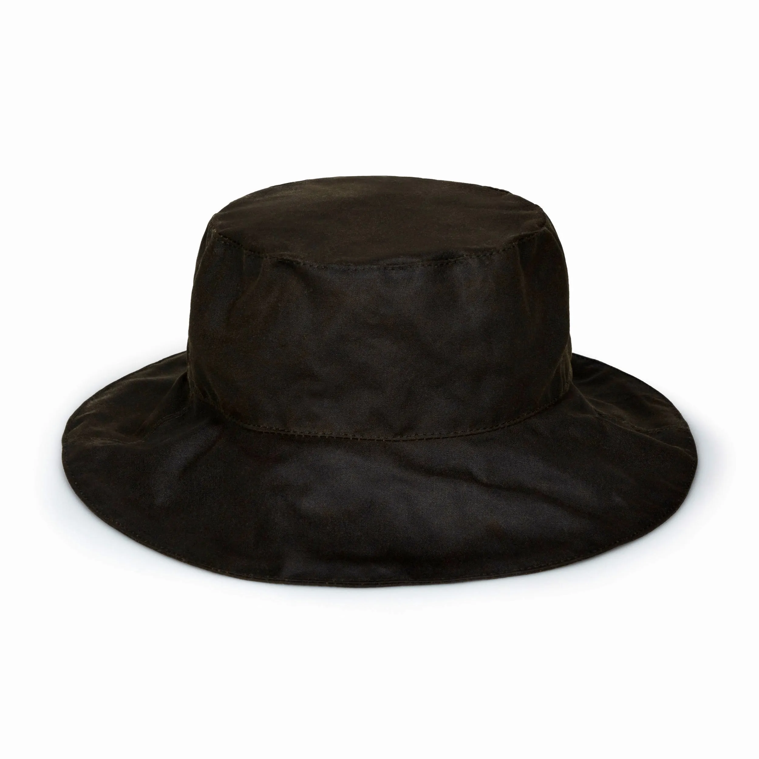 Waxed Cotton Rain Hat