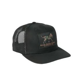 Waxed Pursuit Trucker - Camo Logo Patch