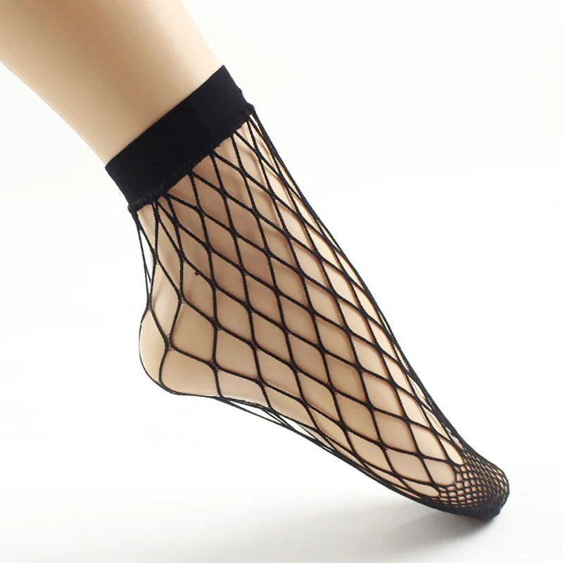 Women's Breathable Mesh Short Socks