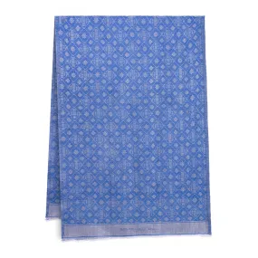 Zhen Shan Ren Long Scarf  Royal Blue